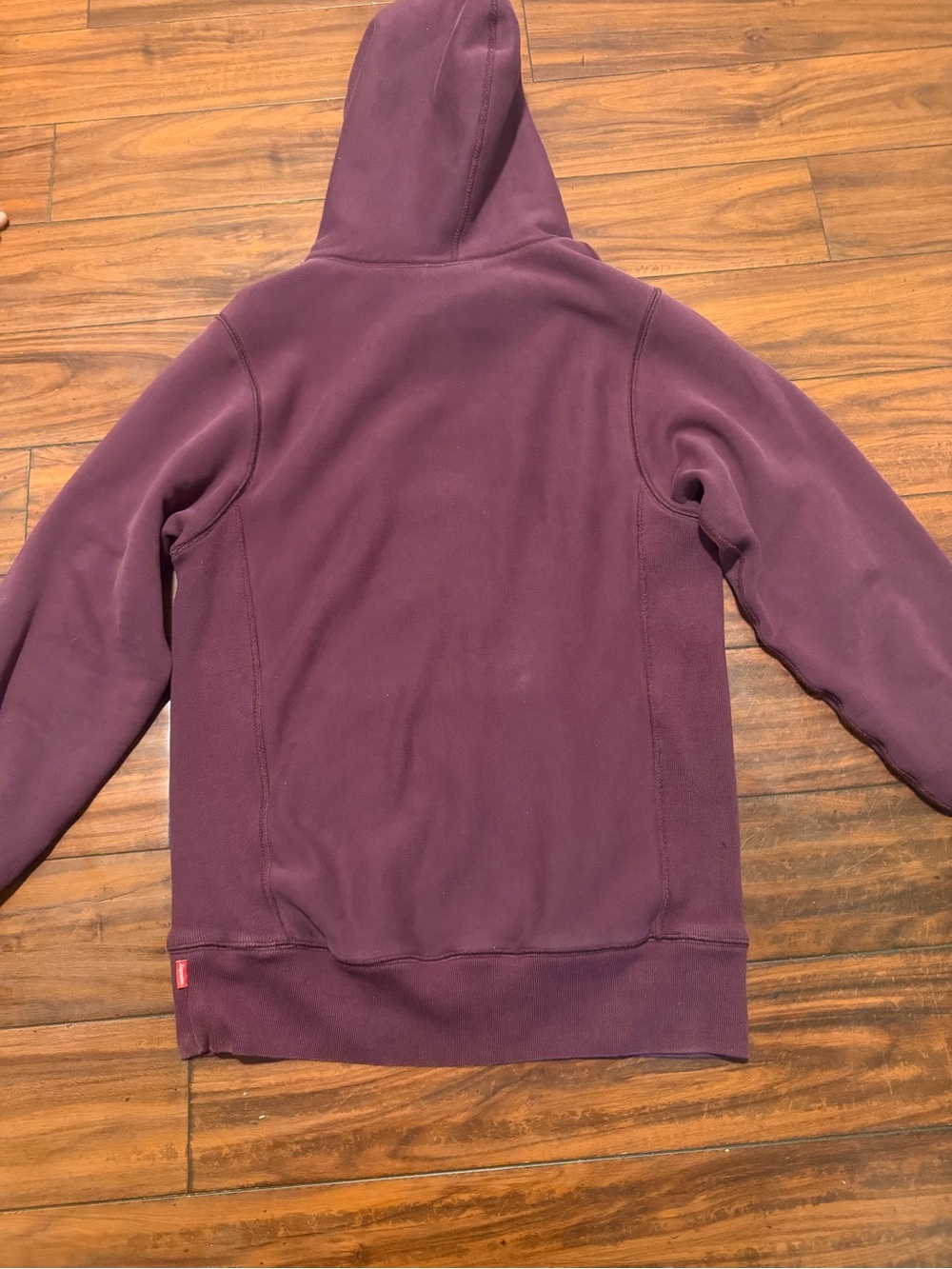 Supreme Plum Box Logo Pullover Hoodie men’s sizes medium read - Picture 9 of 11